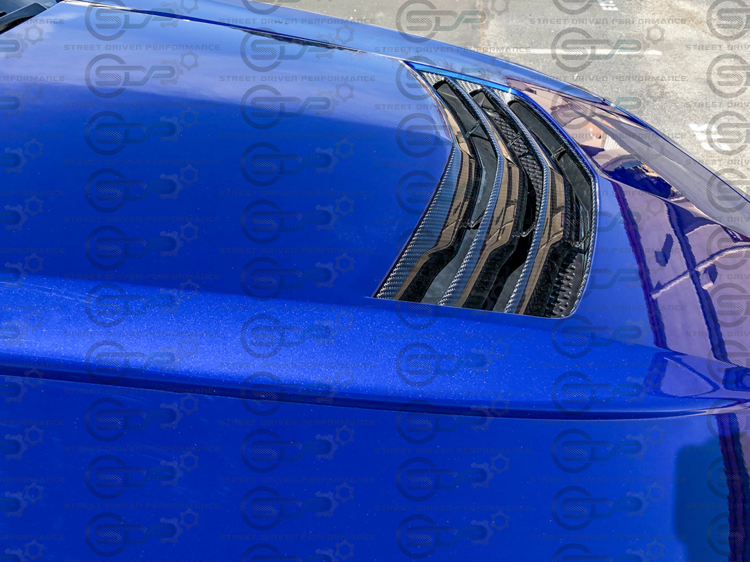 2016-2019 CTS-V V3 - Carbon Fiber Hood Vent